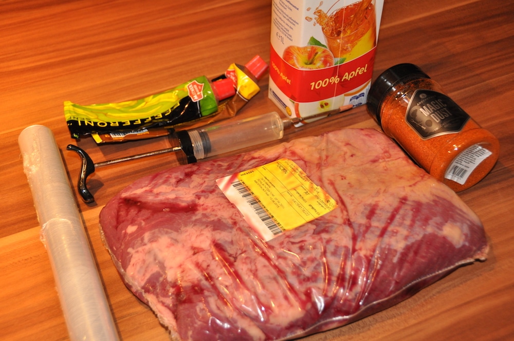 Beef Brisket aus dem Watersmoker - beef brisket 01 - 7 Beef Brisket aus dem Watersmoker - beef brisket 01 - 6