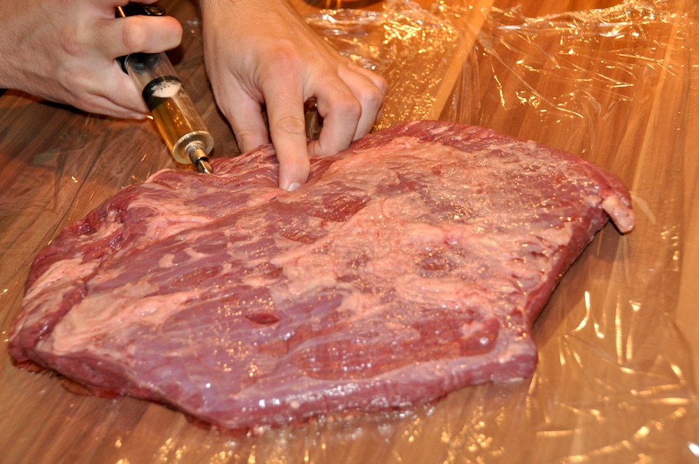 Beef Brisket aus dem Watersmoker - beef brisket 02 - 9 Beef Brisket aus dem Watersmoker - beef brisket 02 - 8