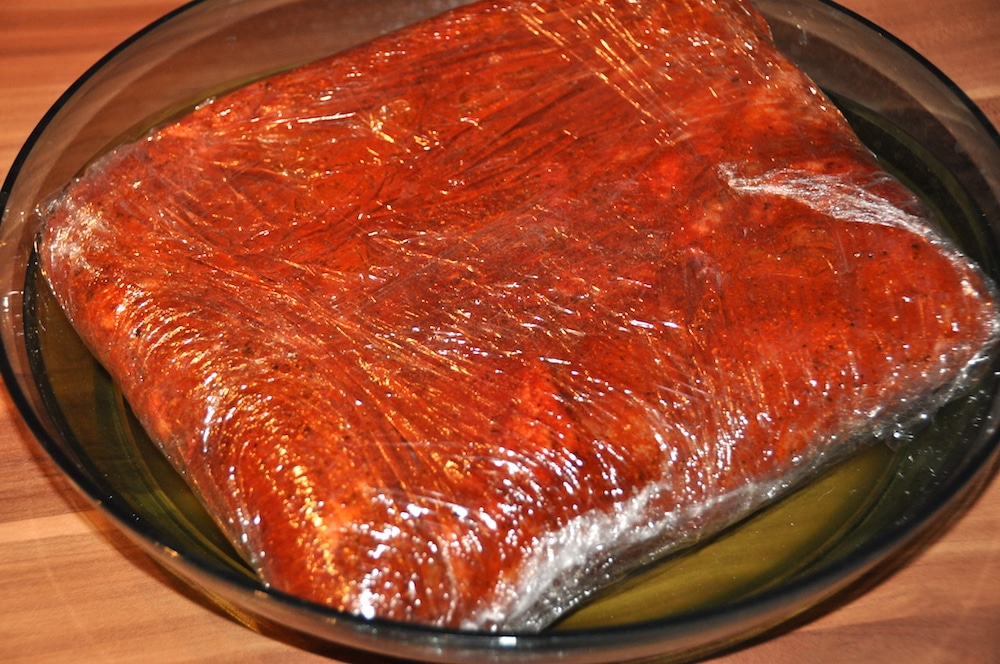 Beef Brisket aus dem Watersmoker - beef brisket 04 - 13 Beef Brisket aus dem Watersmoker - beef brisket 04 - 12