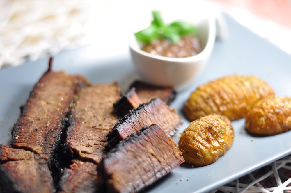Beef Brisket aus dem Watersmoker - beef brisket 06 - 5 Beef Brisket aus dem Watersmoker - beef brisket 06 - 4