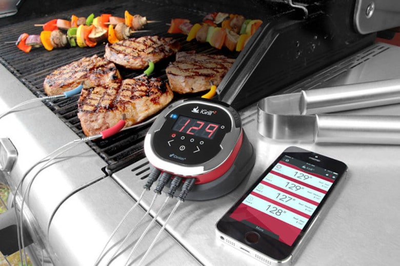 Weber übernimmt iGrill ins Sortiment - weber igrill2 mit vier themperaturfuehlern - 3 weber-igrill2-mit-vier-themperaturfuehlern