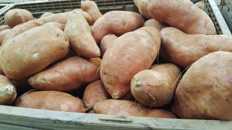 Süßkartoffel Türmchen - ein geniales Beilagenrezept - süßkartoffel - 2 Süßkartoffel