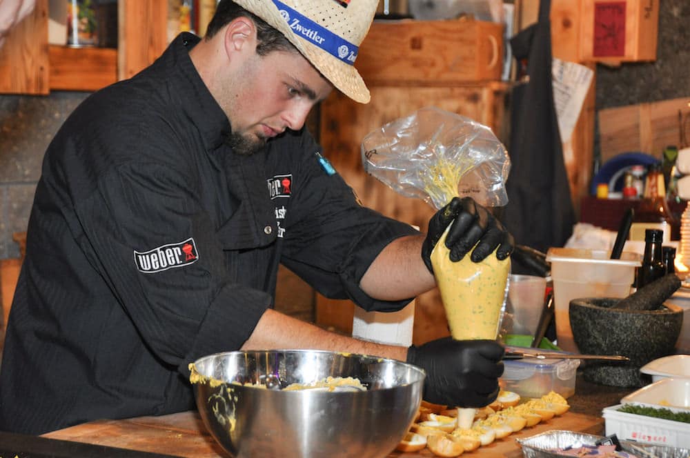 American BBQ mit Jamie Purviance und Adi Bittermann - weber american bbq 13 - 22 Grillteam Bittermann im Einsatz