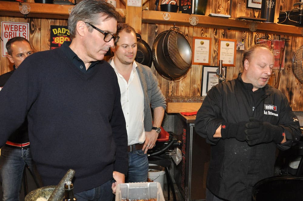 American BBQ mit Jamie Purviance und Adi Bittermann - weber american bbq 28 - 42 Jamie Purviance und Matthias Fuchs von Weber