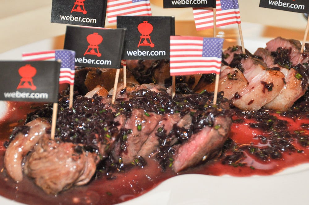 American BBQ mit Jamie Purviance und Adi Bittermann - weber american bbq 35 - 49 Steak mit Cumberland Sauce