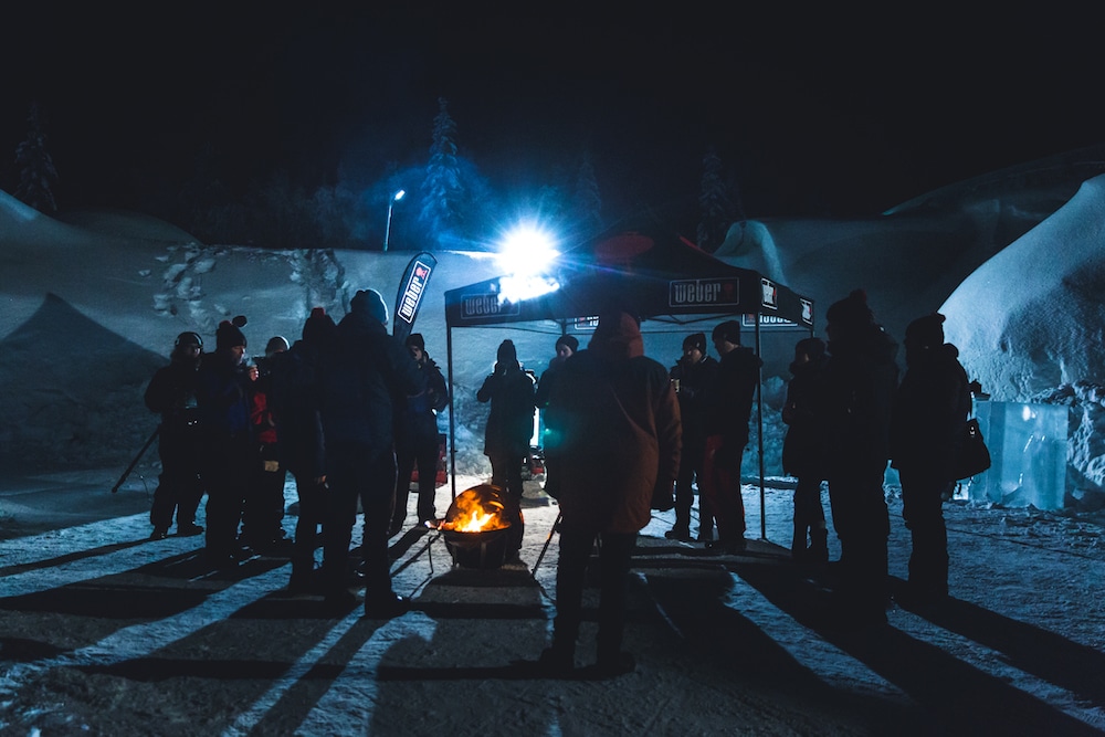 Extreme BBQ in der Wildnis von Lappland - Weber H2A3967 IceHotel - 6 Extreme BBQ Reise nach Lappland