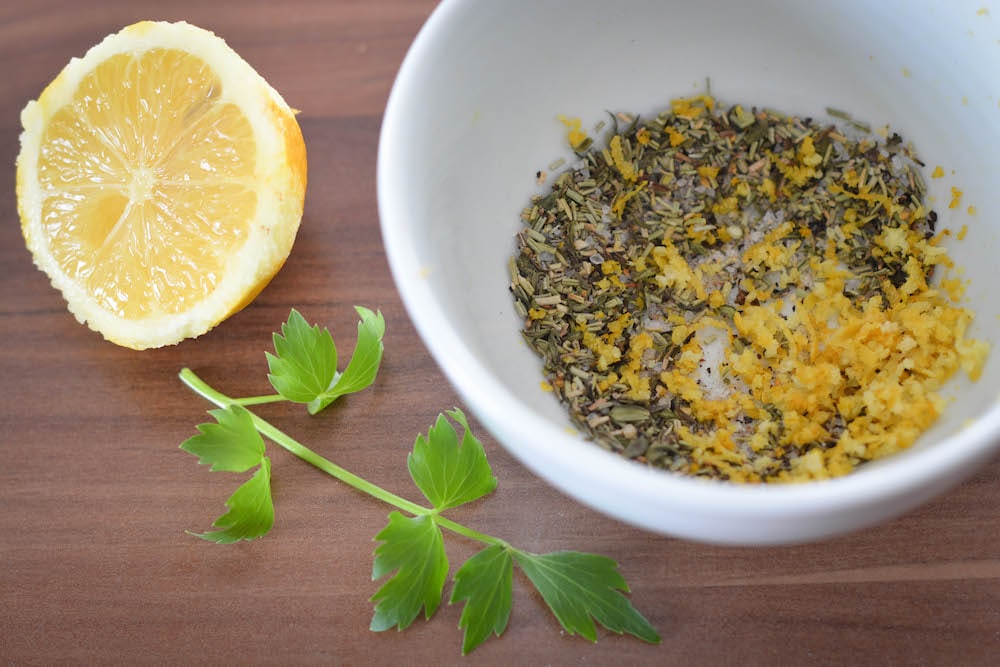 Lemon Chicken Ragout - lemon chicken ragout - 3 Marinade fürs Lemon Ragout