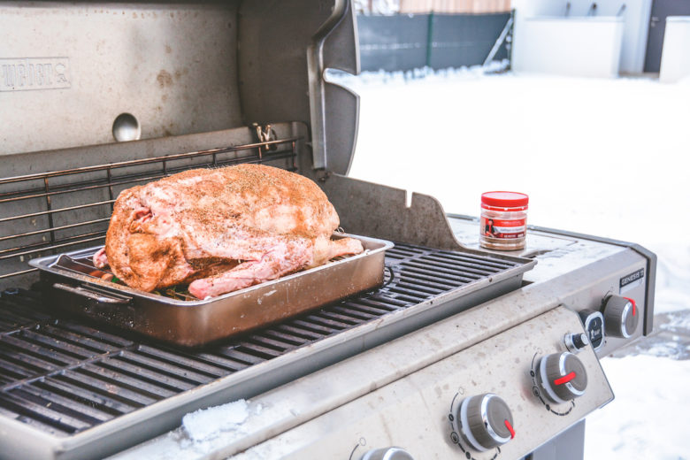 Gefüllte Weihnachtsgans vom Gasgrill - weihnachtsgans gasgrill 08 - 2 Weihnachtliches Grillrezept: die gefüllte Weihnachtsgans vom Weber Genesis II LX E-440