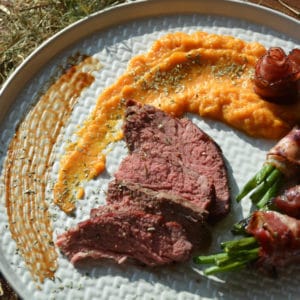 Roastbeef im Heubett gegart - roastbeef im heubett 11 - 8 zartes Roastbeef im Heubett