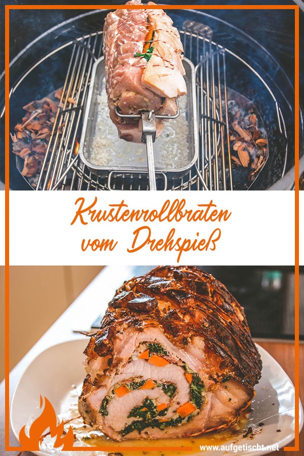 Gefüllter Krustenrollbraten vom Drehspieß - krustenrollbraten - 47 Gefüllter Krustenrollbraten vom Drehspieß - krustenrollbraten - 46