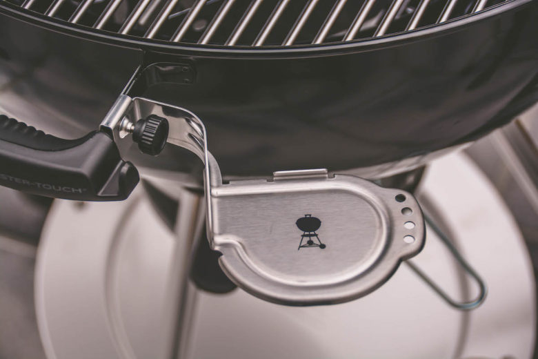 Kugelgrill Testbericht: Weber Master-Touch GBS Premium 2019 - weber master touch premium igrill halterung - 10 Kugelgrill Testbericht: Weber Master-Touch GBS Premium 2019 - weber master touch premium igrill halterung - 9