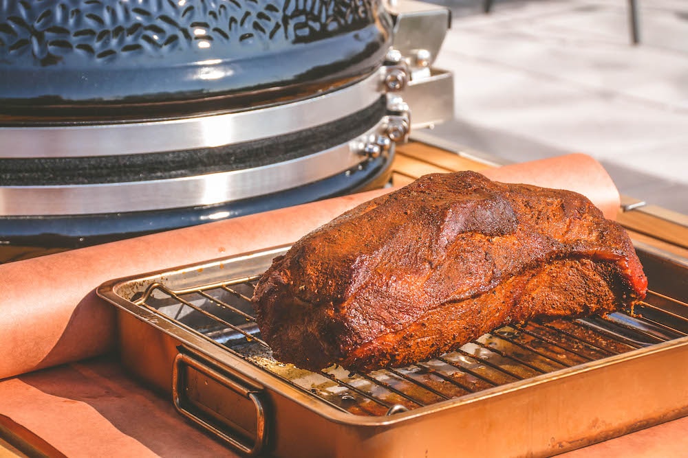 Pulled Pork aus dem Keramikgrill - pulled pork 022 - 1