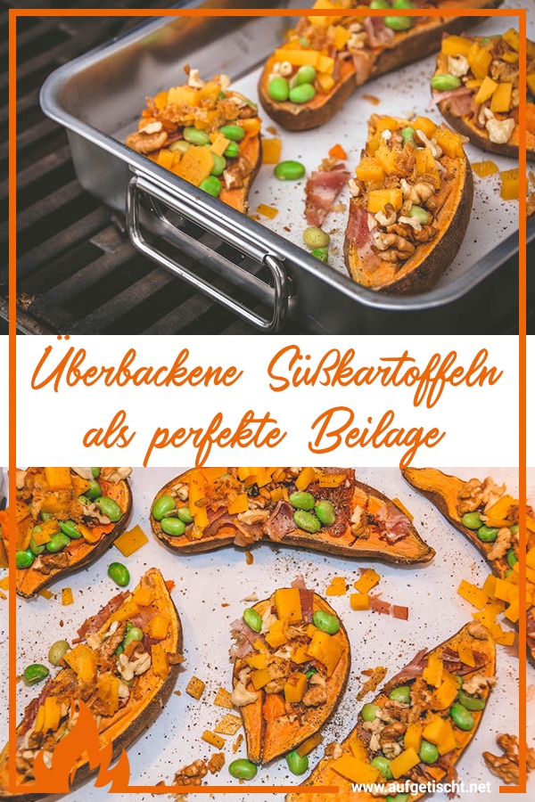 Überbackene Süßkartoffeln vom Grill - süßkartoffeln 1 - 16 Überbackene Süßkartoffeln als perfekte Beilage
