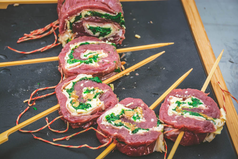 Gefüllte Flank Steak Pinwheels - flank steak pinwheels 012 - 29 Gefüllte Flank Steak Pinwheels - flank steak pinwheels 012 - 28