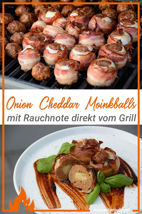 Geräucherte Onion Cheddar Moinkballs - onion cheddar moinkballs 1 - 21 Onion Cheddar Moinkballs auf Pinterest