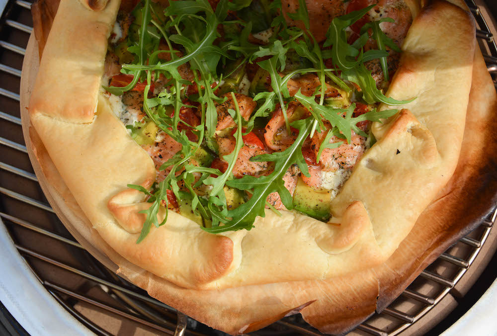 Lachs Tarte vom Grill - lachs tarte vom grill 17 - 8 Lachs Tarte vom Grill