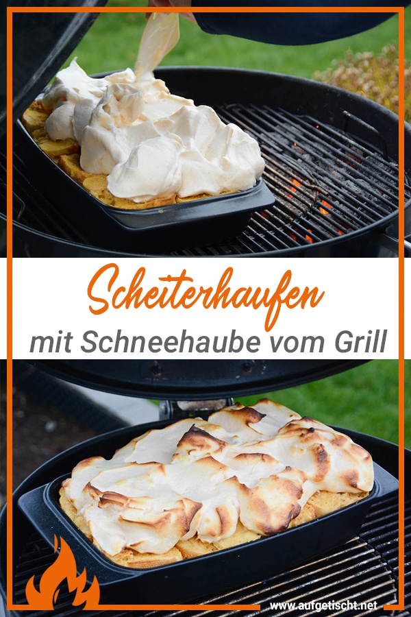 Scheiterhaufen mit Schneehaube vom Grill - scheiterhaufen schneehaube grill - 17 Scheiterhaufen vom Grill auf Pinterest pinnen