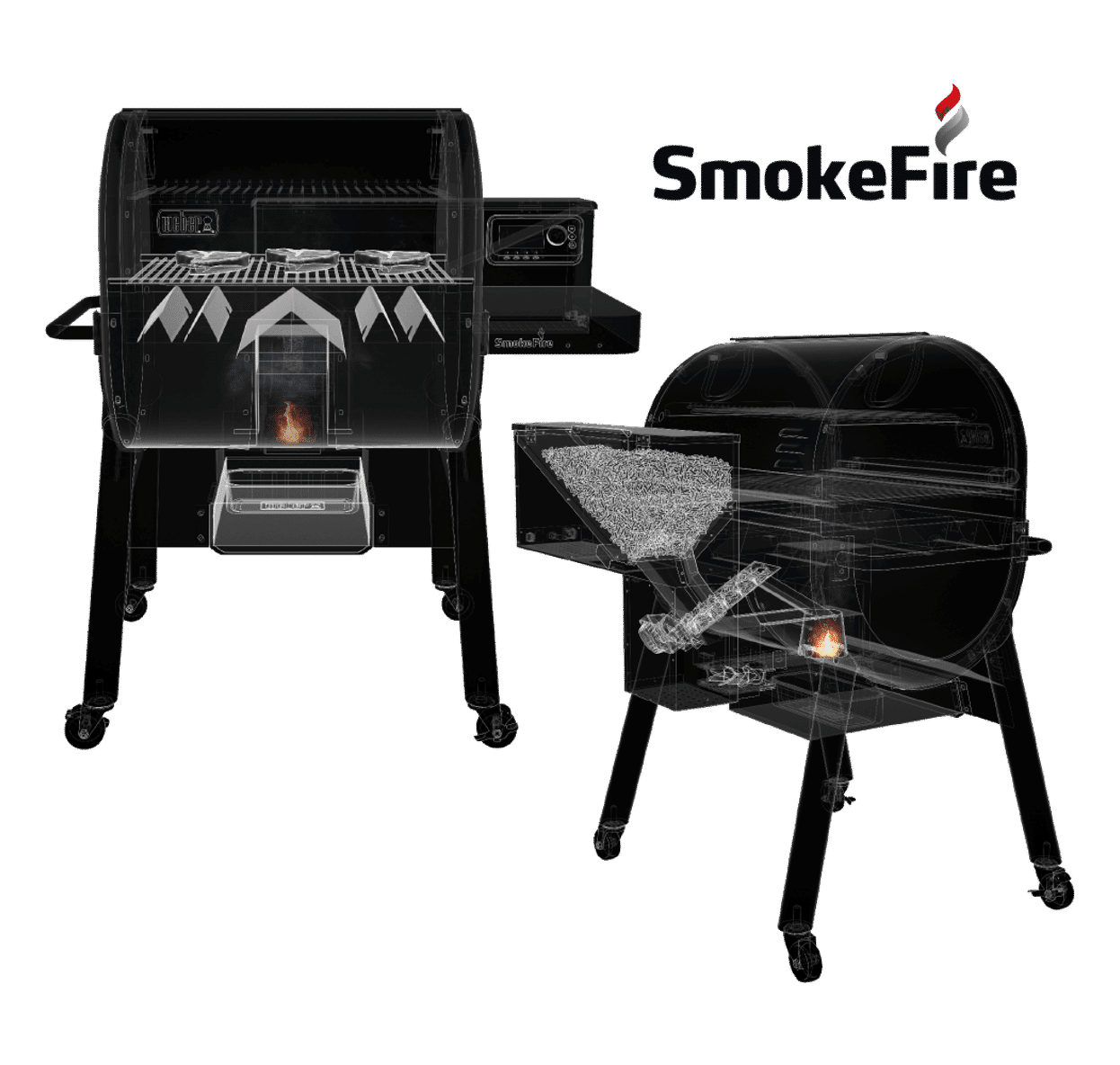 Weber SmokeFire - Unboxing & Test des neuen Holzpelletgrill - weber smoke fire funktion - 8 Weber SmokeFire Funktionsweise