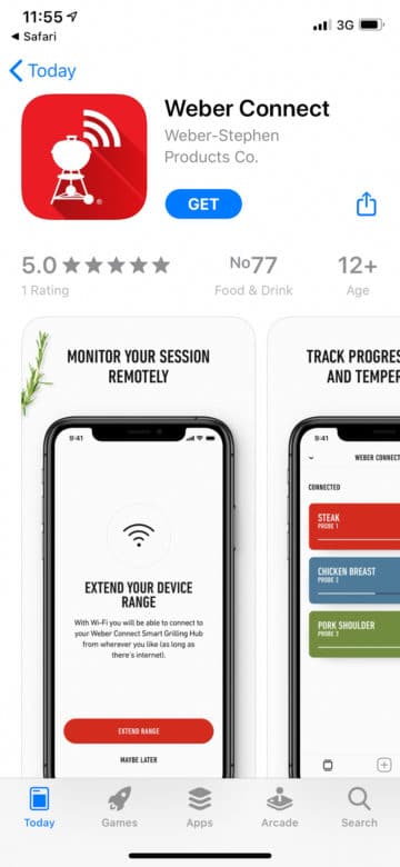 Weber Connect Smart Grilling Hub Unboxing & Testbericht - weber connect app 01 - 7 Weber Connect Smart Grilling Hub Unboxing & Testbericht - weber connect app 01 - 6