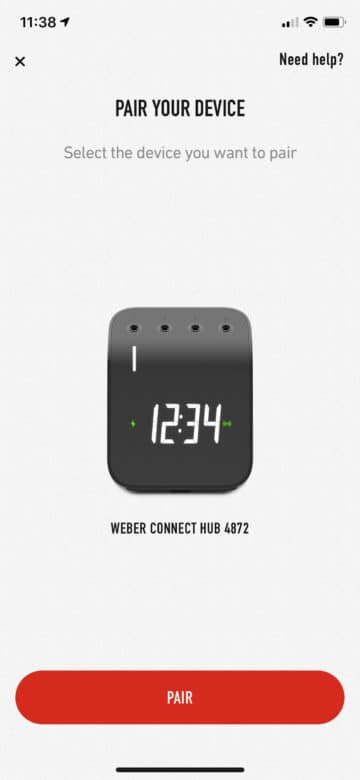 Weber Connect Smart Grilling Hub Unboxing & Testbericht - weber connect app 03 - 11 Weber Connect Smart Grilling Hub Unboxing & Testbericht - weber connect app 03 - 10