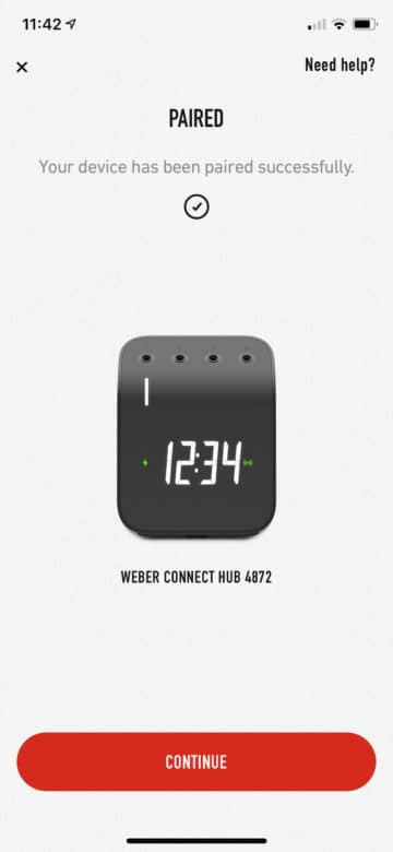 Weber Connect Smart Grilling Hub Unboxing & Testbericht - weber connect app 05 - 15 Weber Connect Smart Grilling Hub Unboxing & Testbericht - weber connect app 05 - 14