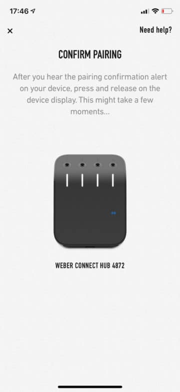 Weber Connect Smart Grilling Hub Unboxing & Testbericht - weber connect app 06 - 17 Weber Connect Smart Grilling Hub Unboxing & Testbericht - weber connect app 06 - 16