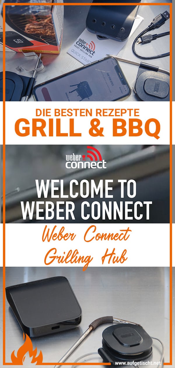 Weber Connect Smart Grilling Hub Unboxing & Testbericht - weber connect grilling hub 600X1260 - 48 Weber Connect Grilling Hub Pinterest Pin