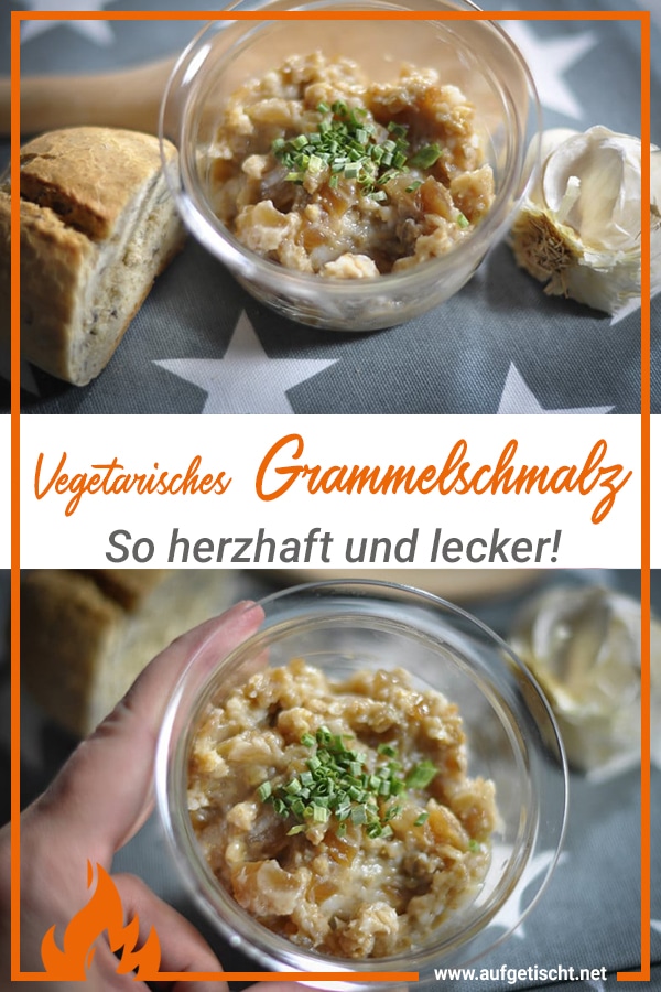 vegetarisches Grammelschmalz aufs Brot - grammelschmalz - 14 Vegetarisches Grammelschmalz selbstgemacht - ein herzhafter Aufstrich