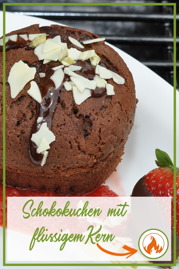 Saftiger Schokokuchen mit flüssigem Kern - schokokuchen Kopie - 22 Schokokuchen mit flüssigem Kern auf Pinterest pinnen