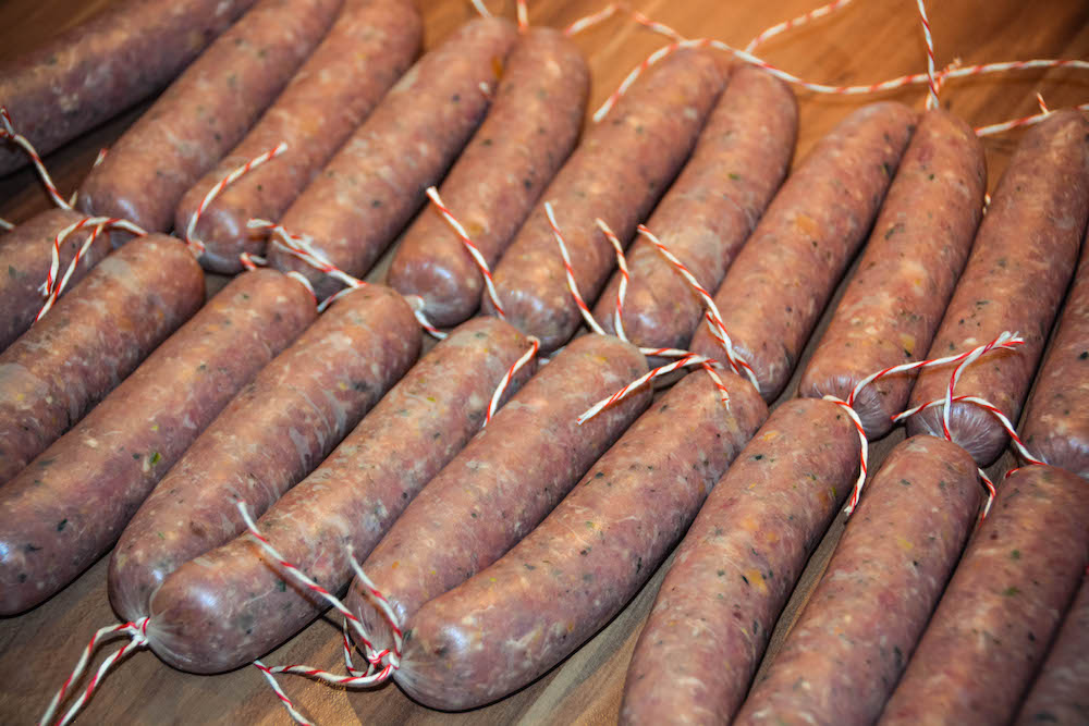 Selbstgemachte Bratwurst mit Nüssen & Trockenfrüchten - bratwurst selbstgemacht 27 - 18