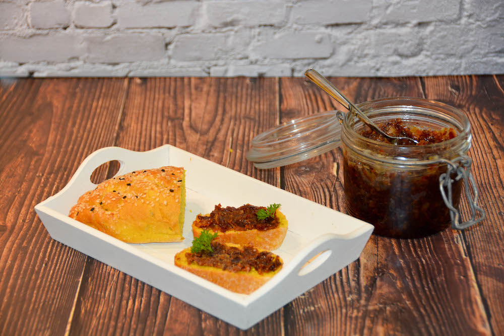 Bacon Jam - die crunchy Speckmarmelade mit Whisky - coffee whisky bacon jam 09 - 9 Coffee Whisky Bacon Jam