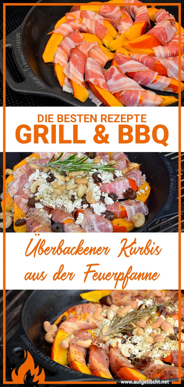 Überbackener Kürbis aus der Feuerpfanne - ueberbackener kuerbis feuerpfanne 1 - 12 Das Rezept "Überbackener Kürbis aus der Feuerpfanne" auf Pinterest pinnen