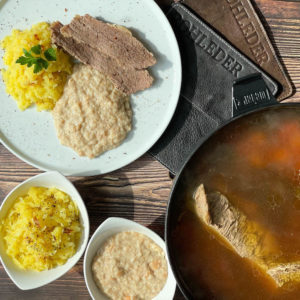 Top Herbstrezepte - Die besten Grillrezepte für den Herbst - tafelspitz dutch oven 03 Kopie - 40 Zarter Tafelspitz aus dem Dutch Oven