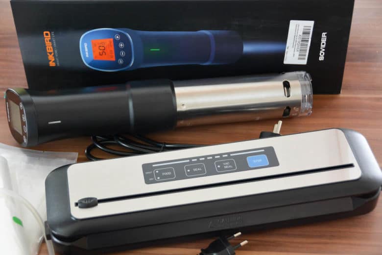 Sous Vide Garer im Test, Ratgeber und Erfahrungen - sous vide garen 07 - 7 Inkbird Sous Vide Stick & Vakuumierer