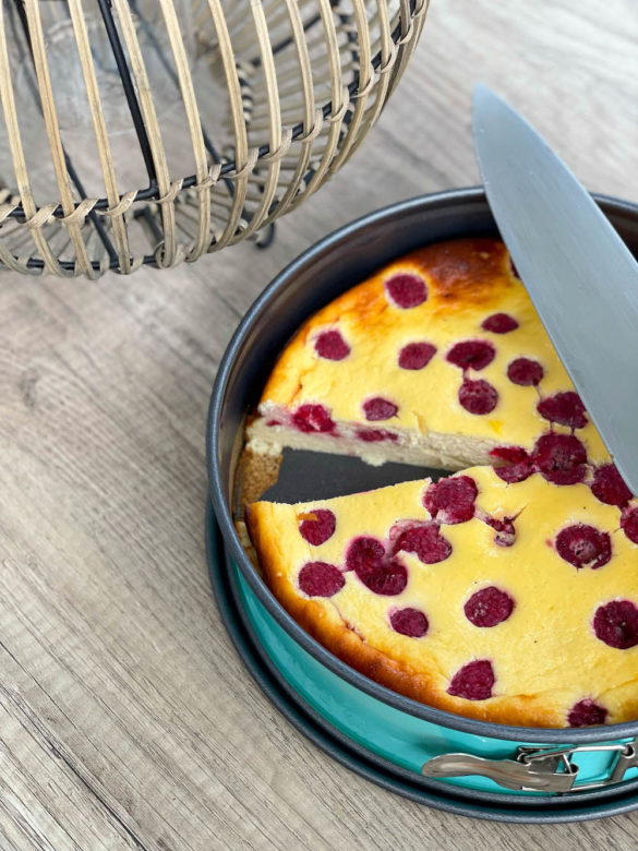 Low Carb Cheesecake mit Himbeeren - low carb cheesecake 5 - 2 Low Carb Cheesecake mit frischen Himbeeren