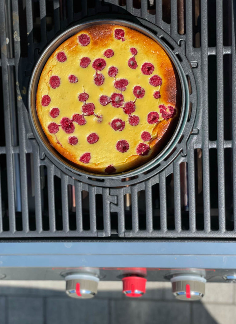 Low Carb Cheesecake mit Himbeeren - low carb cheesecake - 4 Low Carb Cheesecake vom Grill
