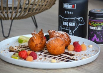 Fruchtig gefüllte Gin Topfenbällchen - gin erdbeer topfenbaellchen 18 - 10 fruchtige Gin Topfenbällchen aus dem Dutch Oven