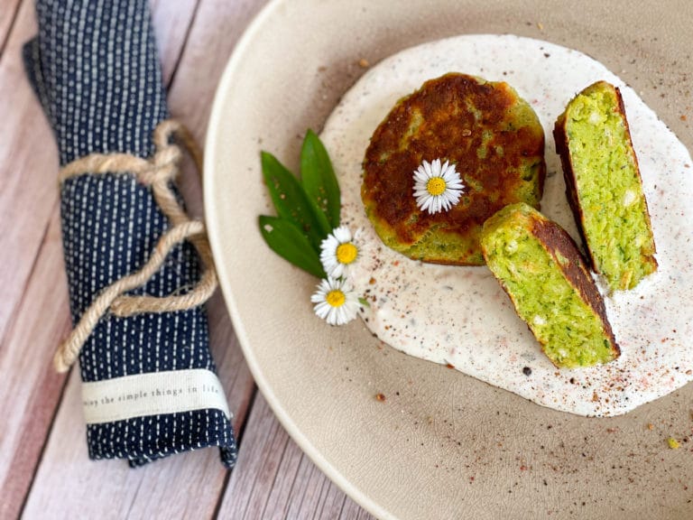Knusprige Bärlauchlaibchen von der Plancha - baerlauch laibchen 11 - 22 Bärlauchlaibchen von der Plancha