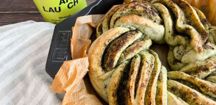 Bärlauchkranz vom Grill