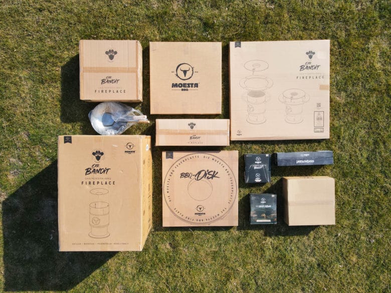 Bandit Fireplace von Moesta BBQ - Unboxing & Aufbau - bandit moesta bbq 01 - 2 Unboxing und Aufbau des Bandit Fireplace von Moesta BBQ