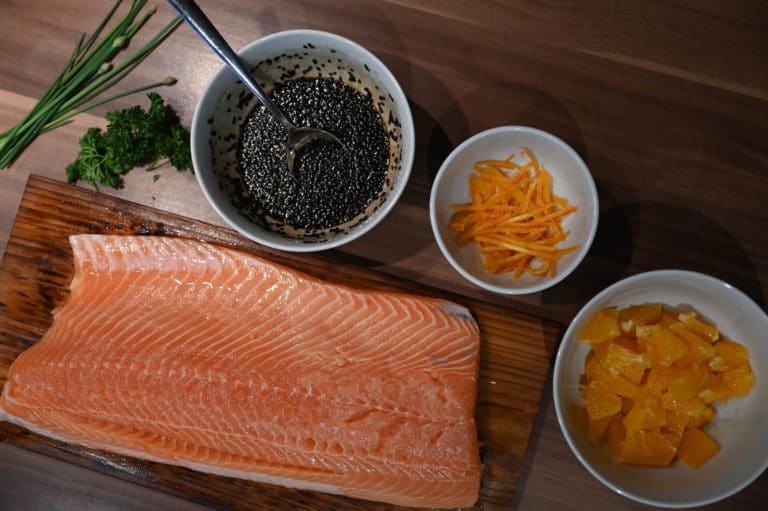 Lachsfilet im Asia Style von der Planke - lachs asia style 03 Kopie - 21 Lachs Filet vorbereiten