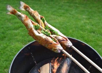 Steckerlfisch Grillen in 2 Varianten - steckerlfisch paprika 25 - 28 Steckerlfisch in 2 Varianten