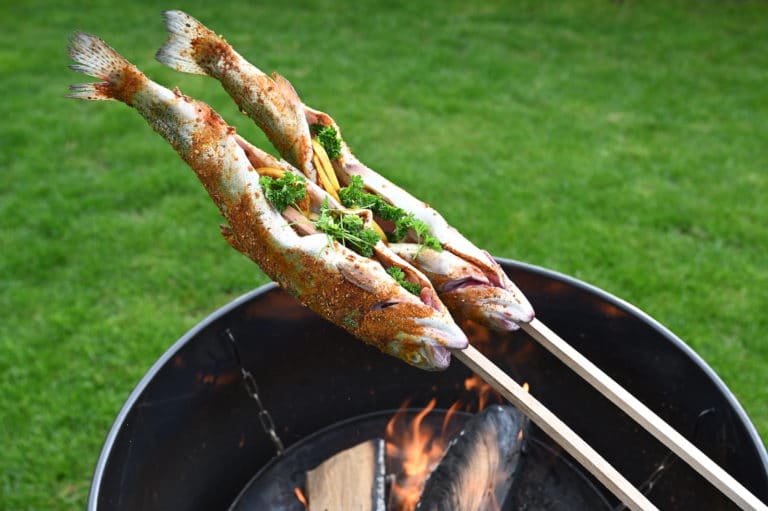 Steckerlfisch Grillen in 2 Varianten - steckerlfisch paprika 25 - 32 Steckerlfisch in 2 Varianten