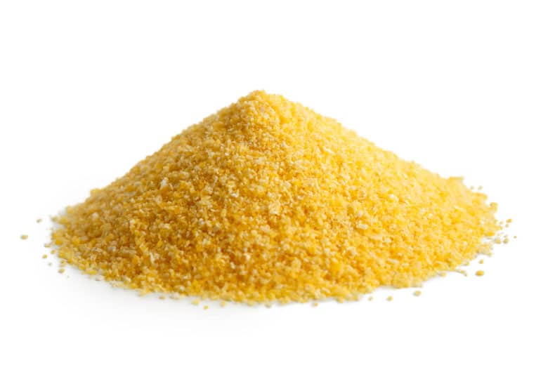 Wildkräuter Polenta mit pochiertem Ei - polenta maisgries - 4 Polenta, wie ihr sie im Supermarkt beziehen könnt
