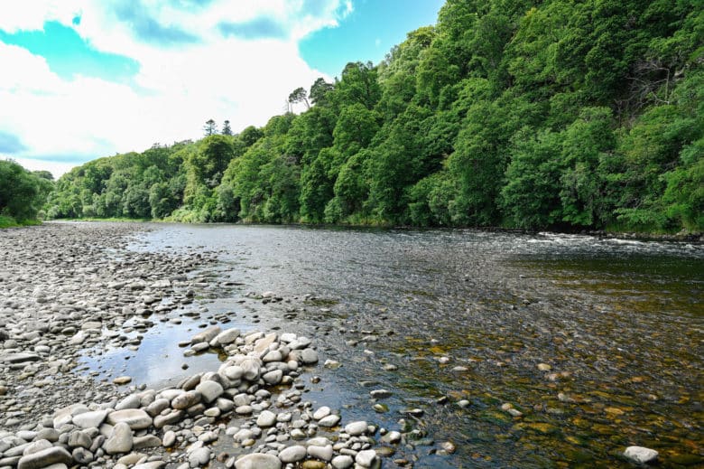 Die besten Whisky Destillerien der Speyside - river spey 02 - 3 River Spey in der Speyside
