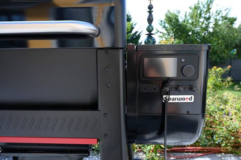 Der Weber Searwood Pelletgrill - weber searwood pelletgrill 08 - 3 Gerätesteuerung des Weber Searwood Pelletgrill XL