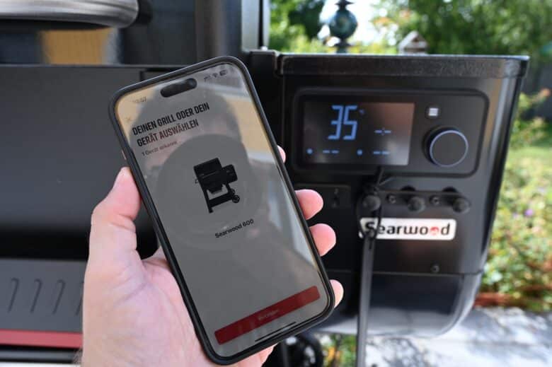 Der Weber Searwood Pelletgrill - weber searwood pelletgrill 16 - 5 Den Weber Searwood mit der Weber Connect App verbinden